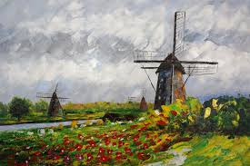 landschap schilderij