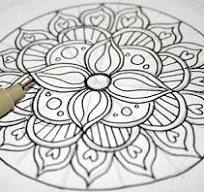 mandala tekenen