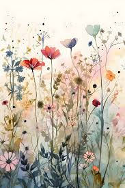 aquarel bloemen schilderen