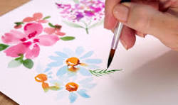 leren aquarel tekenen