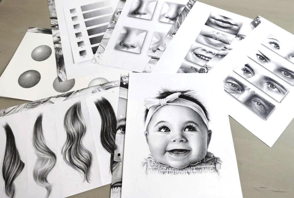 realistisch portret tekenen