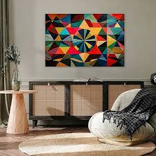 groot abstract schilderij