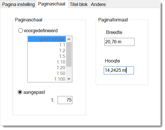 plattegrond tekenen op schaal