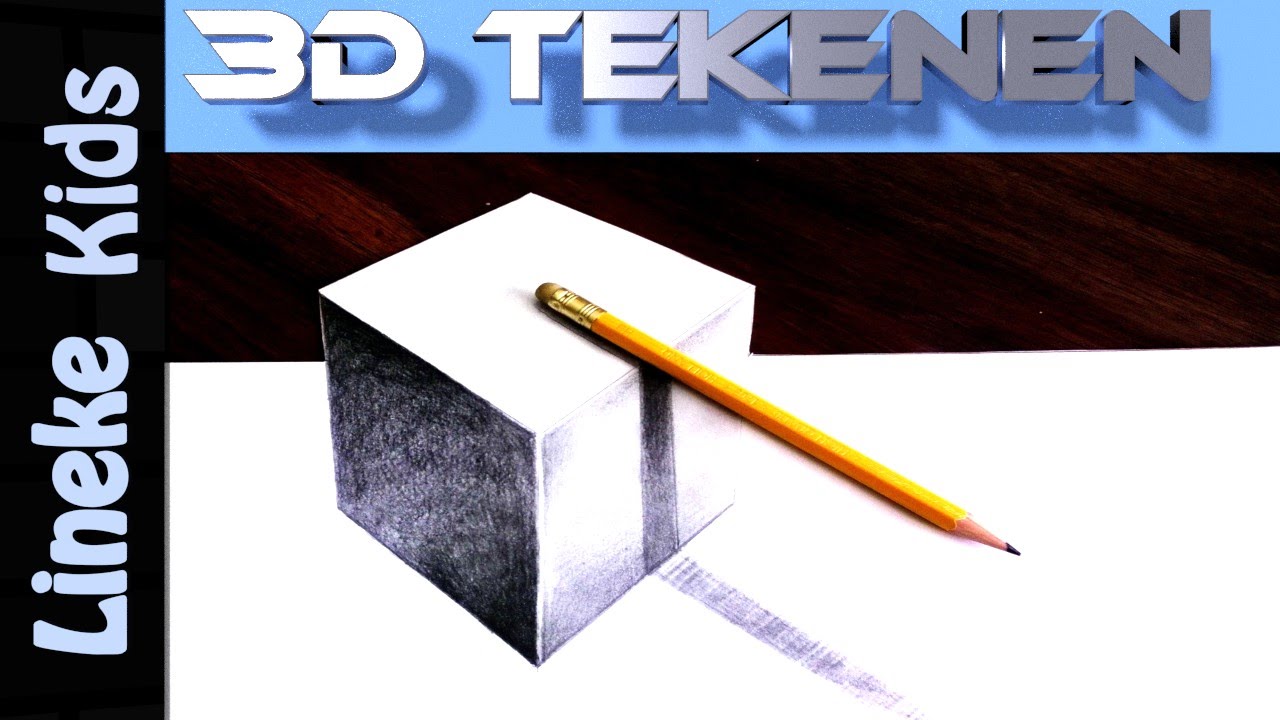 tekenen in stappen 3d